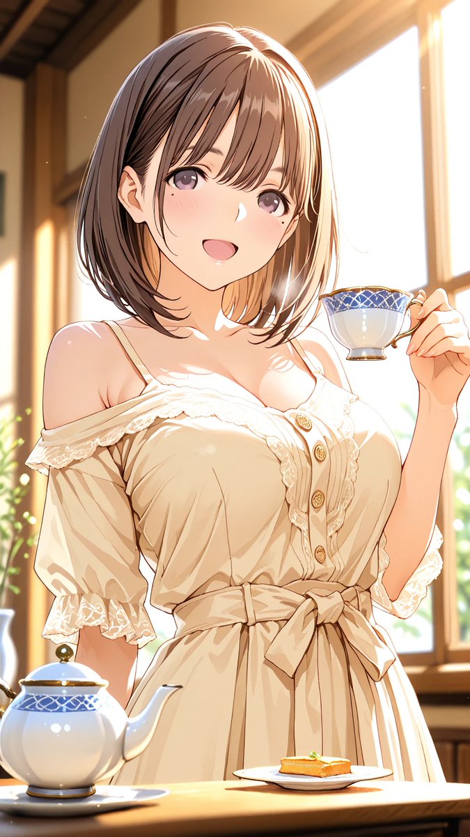 こんにちは😊 ちょっと一息入れませんか?✨ 気持ちをリフレッシュして