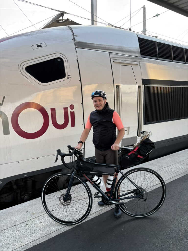 Le combo que je préfère ! Train ft vélo ❤️