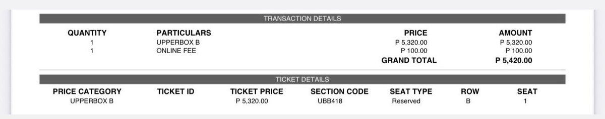pcyeolipop's tweet photo. help rt!

wts lfb baekhyun reverie world tour in manila ph

(1) UBB ticket - section 418 row B seat 1
*physical tix on hand. 
*can accept installment half dp on aug 30 / rembal sept 15

rfs: extra/will upgrade

selling it for ₱5,000‼️
please send a message if sure buyer 🙏 https://t.co/irKqK4WUuT