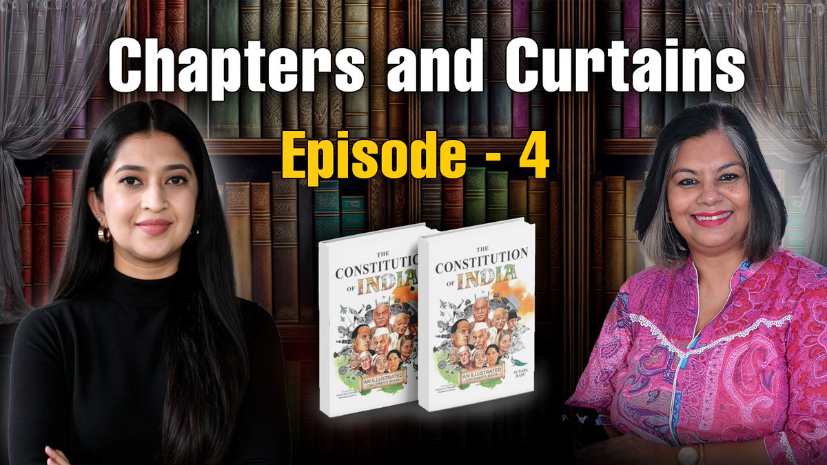 Avantika Kansal ๐ฎ๐ณ (@avvanteeka) on Twitter photo A special conversation with <a href="/sutapabsu20/">Author Sutapa Basu</a> on her new book 'The Constitution of India' โ written for children to discover the values of our democracy, along with reflections on her previous works. ๐โจ
Watch here !
studio.youtube.com/video/furNIif9โฆ A special conversation with <a href="/sutapabsu20/">Author Sutapa Basu</a> on her new book 'The Constitution of India' โ written for children to discover the values of our democracy, along with reflections on her previous works. ๐โจ
Watch here !
studio.youtube.com/video/furNIif9โฆ