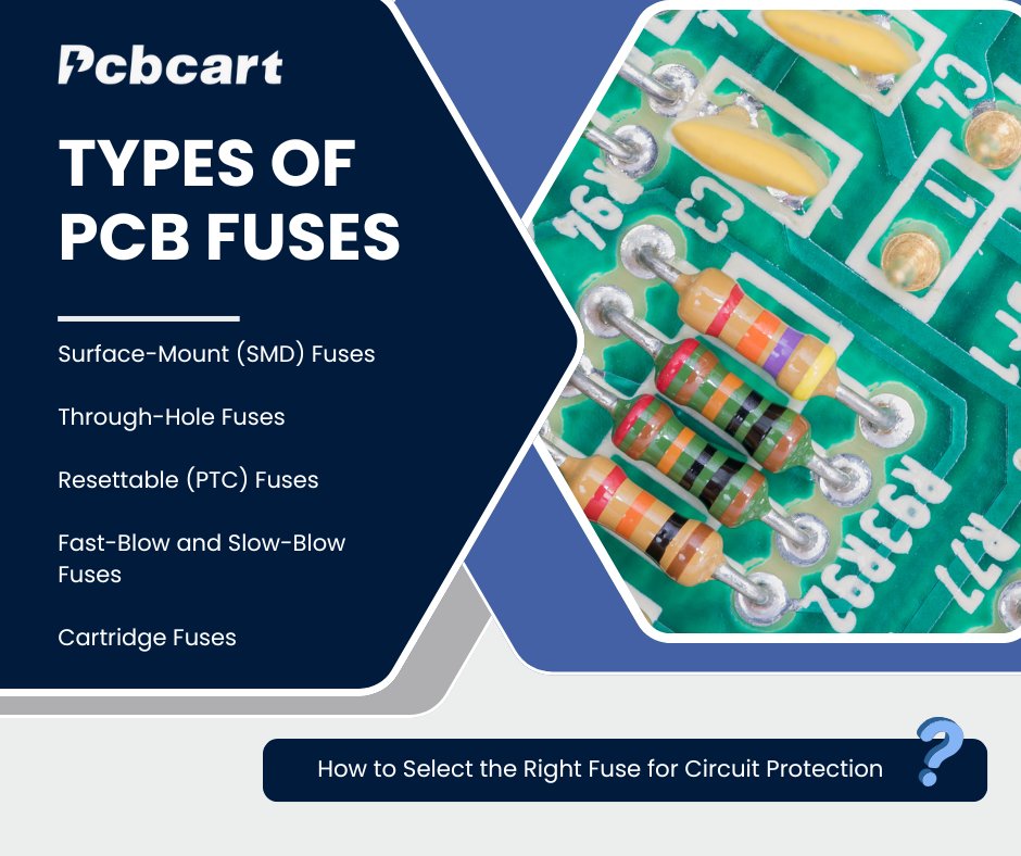 pcbcart's tweet image. 🔌 Pick the Right PCB Fuse

Fuses protect your board from overcurrent by melting open when current is too high.
Learn more details:

pcbcart.com/article/conten…

#Electronics #PCB #CircuitProtection #PCBCart