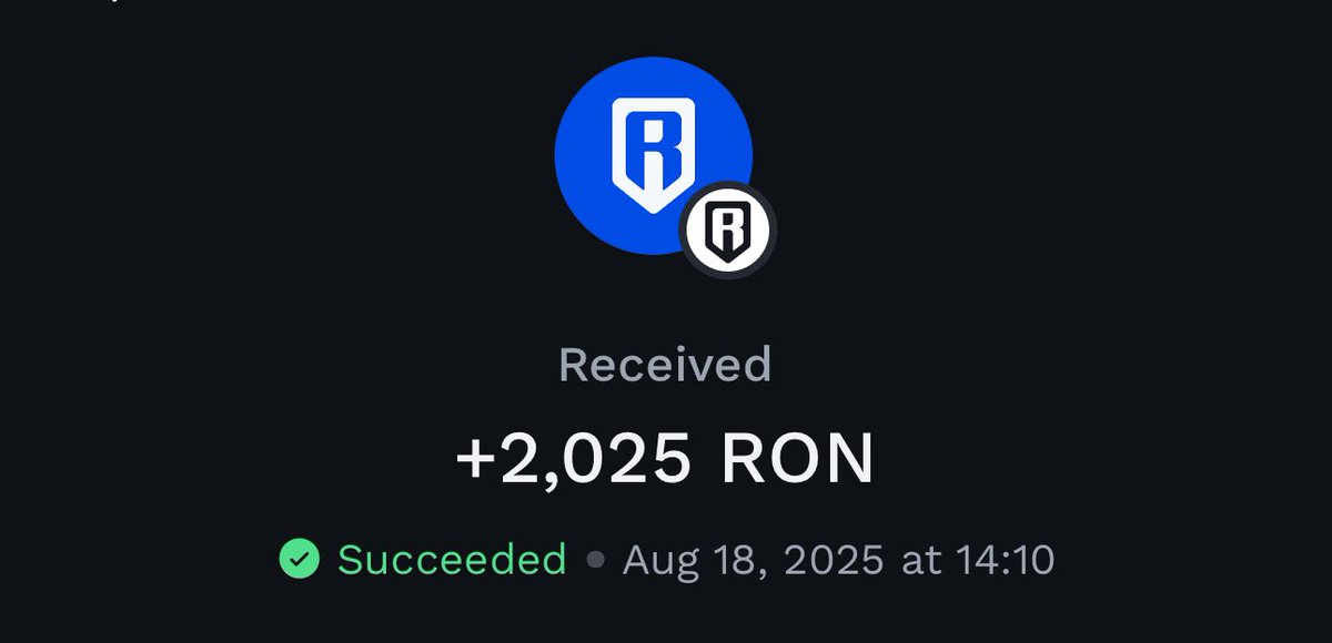 yellowpanther 💎 (@yellowpantherx) on Twitter photo WOW <a href="/eth_apple/">ETH_APPLE🇰🇷</a> gifted me $1,100 in $RON for my early birthday gift ❤️
Should we double and give it to the next person, chat? WOW <a href="/eth_apple/">ETH_APPLE🇰🇷</a> gifted me $1,100 in $RON for my early birthday gift ❤️
Should we double and give it to the next person, chat?