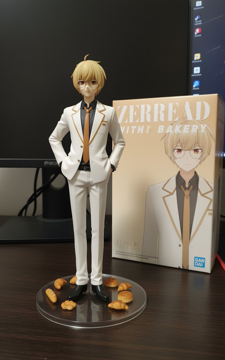 베이커리분께서 AI로 만들어주신 제빵빵 피규어!
바닥에 빵 디테일 뭔데 ㅋㅋㅋㅋ