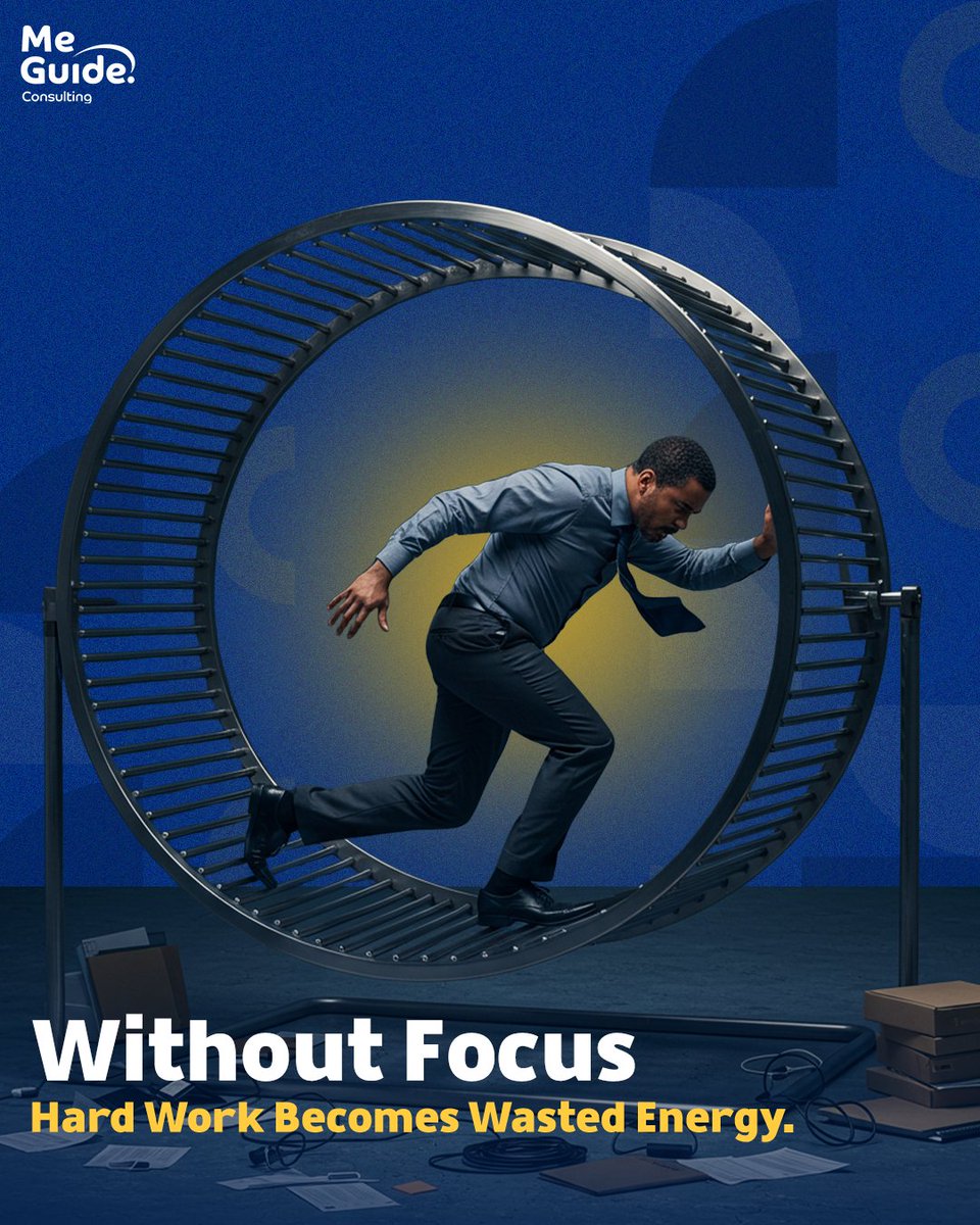 meguideconsult's tweet photo. Everyone’s busy.
But busy doing what — and at what cost?

In many SMEs, busyness becomes a false signal of success.
When the office is loud, the emails keep coming, and meetings run overtime,
it’s easy to believe the business is moving forward.
But movement isn’t progress.

Behind most "busy" environments, real issues are hiding:

🔎 Operational Red Flags Experts Notice:

Unfiltered task lists: Teams are executing without prioritization — treating all tasks as urgent.
Process bloat: Simple workflows have silently become complicated, involving too many steps, approvals, or people.
No task ownership: Projects slow down because no single person is fully accountable for outcomes.
Chronic reactive cycles: Teams spend more time fixing yesterday’s problems than building tomorrow’s growth.

Most businesses don’t lose momentum because people stop working.
They lose it because the energy is dispersed — not focused.

🚩 If you see these patterns:

Endless follow-ups to "check status" instead of real progress.
Meetings about problems that could have been prevented upstream.
Teams measuring hours spent instead of outcomes achieved.

The hidden cost?
Talent burnout, opportunity delays, wasted cash, and missed strategic windows.

✅ What structured companies do differently:

Ruthless prioritization: 80% of time goes to 20% of the activities that drive impact.
Tight workflows: No unnecessary steps, no extra approvals, no bloated chains of command.
Clear ownership: Every major project has one clear owner — no shared confusion.
Future-oriented KPIs: Teams measure outcomes, not busyness.

Without a structured operating rhythm, a business runs hard — and stays in the same place.
 Book your free consultation with MeGuide Consulting today, and turn busy work into real progress. (Details in comments)

#BusinessOperations #OperationalExcellence #BusinessScaling #SMEGrowth #MeGuideConsulting #WorkSmart #StrategicLeadership
#MEA