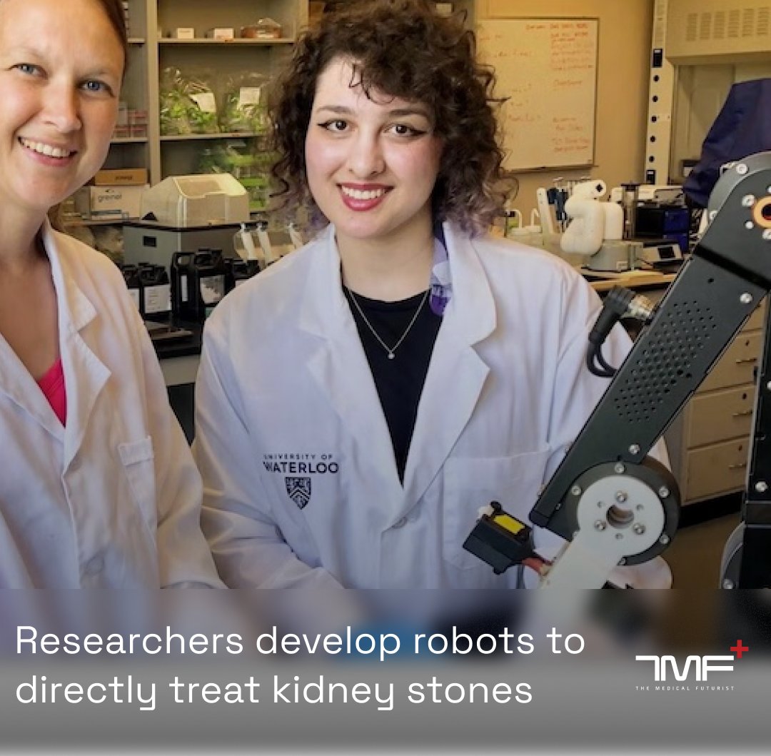 Berci's tweet image. Canadian researchers have developed technology to dissolve painful kidney stones in the urinary tract using tiny robots and magnets guiding them. It could be a novel way of addressing a painful health issue that affects millions every year. But maybe only in a decade.
Here is…