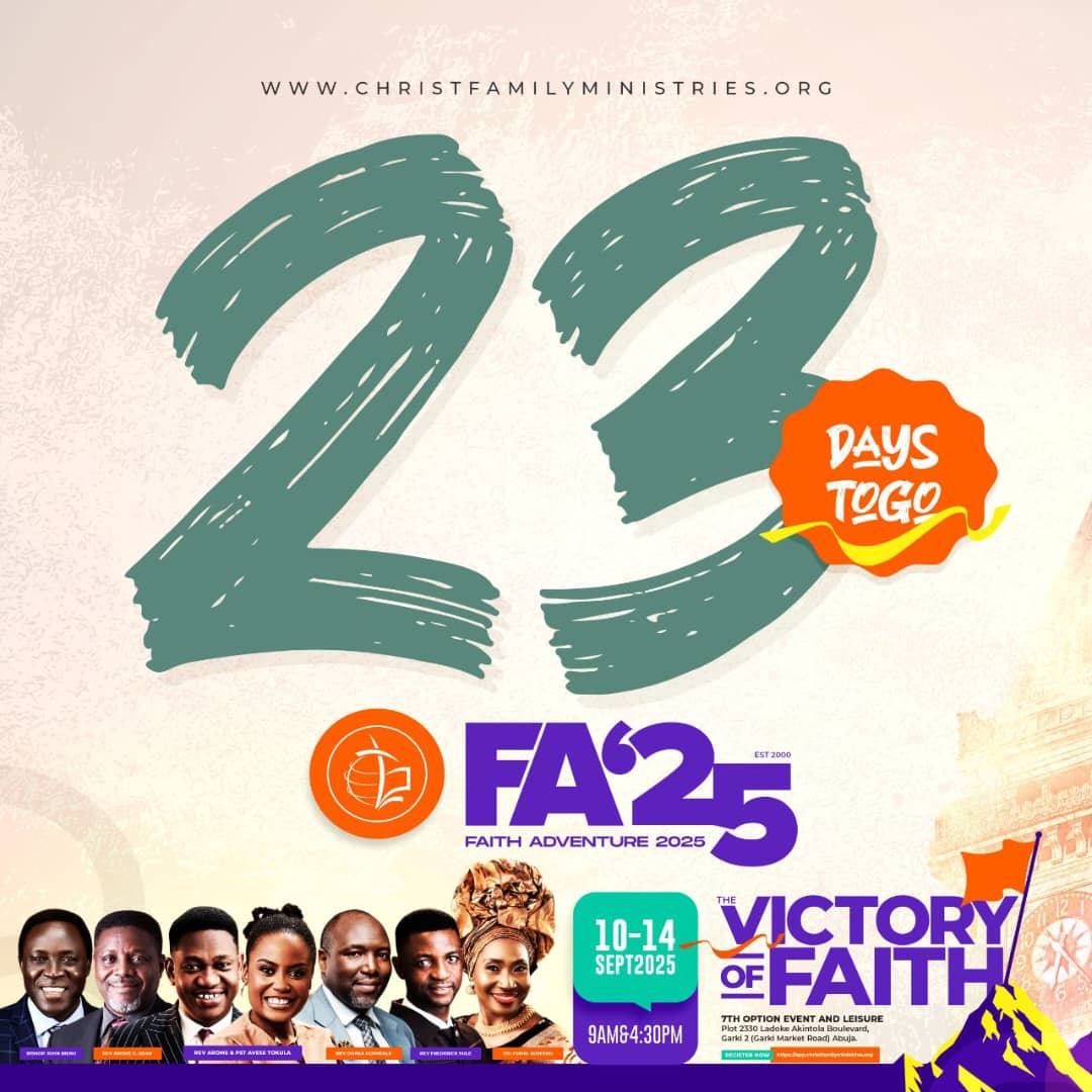 ✨ 23 Days to Faith Adventure 2025! ✨
Are you ready to step into God’s extraordinary plans for you? 🥰
Ephesians 3:20 says, "God can do so much more than we ever dare to ask or dream."