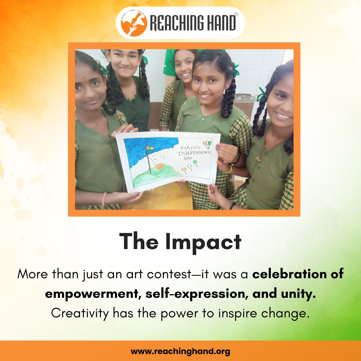 ReachingHandBlr's tweet image. GHPS Thindlu came alive with color, imagination &amp;amp; community spirit during a Drawing Competition organized with the support of our incredible volunteers.#IndependenceDay2025