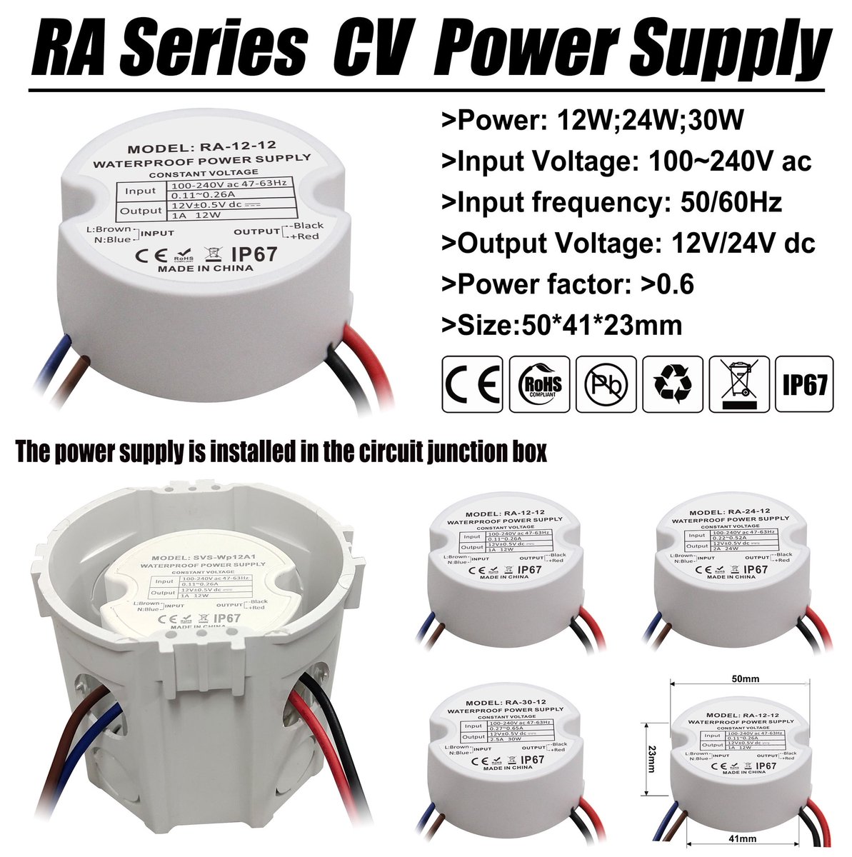 LindaDaiDDH666's tweet image. Flush-Mounted Round Power Supply
#leddriver #ledstriplight #ledpowersupplymanufacturer