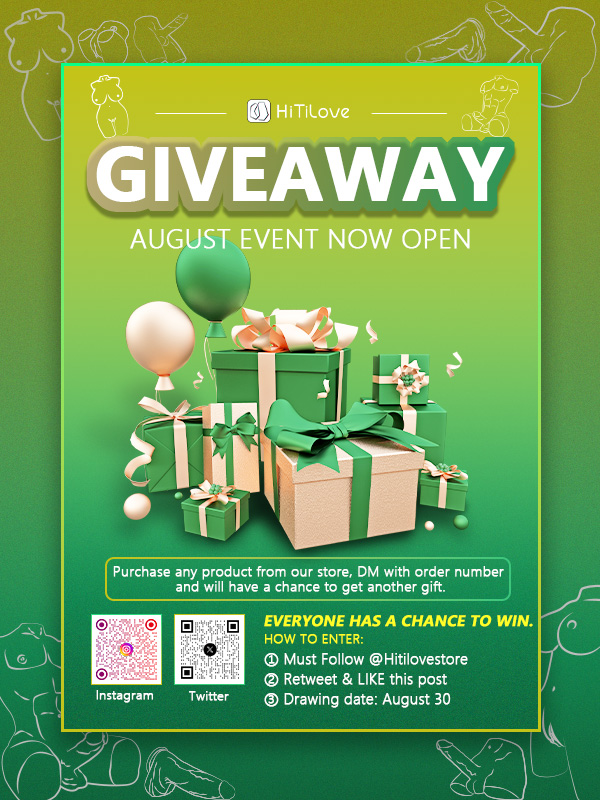 Hitilove_Official (@baquickstore) on Twitter photo August Event Giveaway🎉🎁
*Everyone has a chance to Get FREE Male & Female Sex Doll.
How to enter:
① Must Follow <a href="/HitiloveStore/">Hitilove Official</a>
② RT & LIKE the post
③ Draw Date: August 30
*Buy any from Hitilove.com, DM with order number, and will have a chance to get another gift. August Event Giveaway🎉🎁
*Everyone has a chance to Get FREE Male & Female Sex Doll.
How to enter:
① Must Follow <a href="/HitiloveStore/">Hitilove Official</a>
② RT & LIKE the post
③ Draw Date: August 30
*Buy any from Hitilove.com, DM with order number, and will have a chance to get another gift.