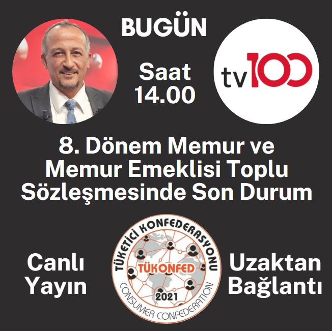 Murat Bal (@muratbalsmmm) on Twitter photo Bugün TV100'de <a href="/tv100/">TV100</a> Osman Kenan Çapoğlu <a href="/capogluosman/">Osman Kenan Çapoğlu</a> ile birlikte 8. Dönem Memur ve Memur emeklisi Toplu Sözleşme görüşmelerinde gelinen son durumu konuşacağız.
<a href="/tukonfed1/">deneme</a>
<a href="/sgmdernegi/">SOSYAL GÜVENLİK MÜŞAVİRLERİ DERNEĞİ</a>
#asgariücretli #emekli #emeklimaaşı #emeklimaaşları #enflasyon #engelli #engelliemekli #abo Bugün TV100'de <a href="/tv100/">TV100</a> Osman Kenan Çapoğlu <a href="/capogluosman/">Osman Kenan Çapoğlu</a> ile birlikte 8. Dönem Memur ve Memur emeklisi Toplu Sözleşme görüşmelerinde gelinen son durumu konuşacağız.
<a href="/tukonfed1/">deneme</a>
<a href="/sgmdernegi/">SOSYAL GÜVENLİK MÜŞAVİRLERİ DERNEĞİ</a>
#asgariücretli #emekli #emeklimaaşı #emeklimaaşları #enflasyon #engelli #engelliemekli #abo