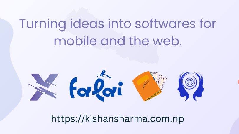 Imkishansharma's tweet photo. I am building these products that are built to solve actual problems, and I already have more than 100 users using them in their daily lives.
#heycode #falai #xpense #billingfile #mentalhealth https://t.co/NgDoxMelYe