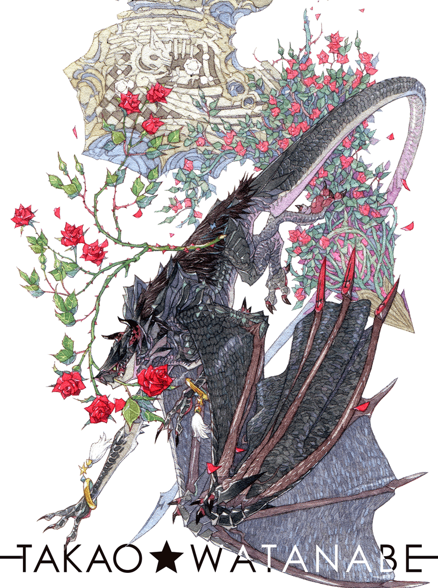 takao_watanabe's tweet photo. 『その星に薔薇を』
#Illustration
#LineArt
#CommentPls https://t.co/hXevIYzNGd