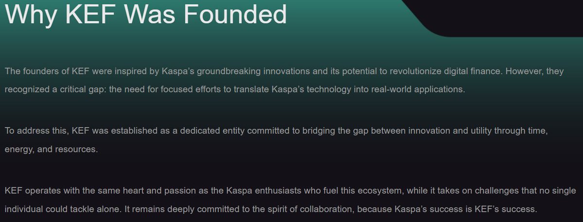 Kaspa Girl (@kaspa_girl) on Twitter photo If you’re bullish on Kaspa but not following <a href="/Kaspa_KEF/">Kaspa Eco Foundation (KEF)</a> , you’re missing the map. They’re connecting projects, supporting devs, and steering the ship. Full respect 👏 $KAS If you’re bullish on Kaspa but not following <a href="/Kaspa_KEF/">Kaspa Eco Foundation (KEF)</a> , you’re missing the map. They’re connecting projects, supporting devs, and steering the ship. Full respect 👏 $KAS