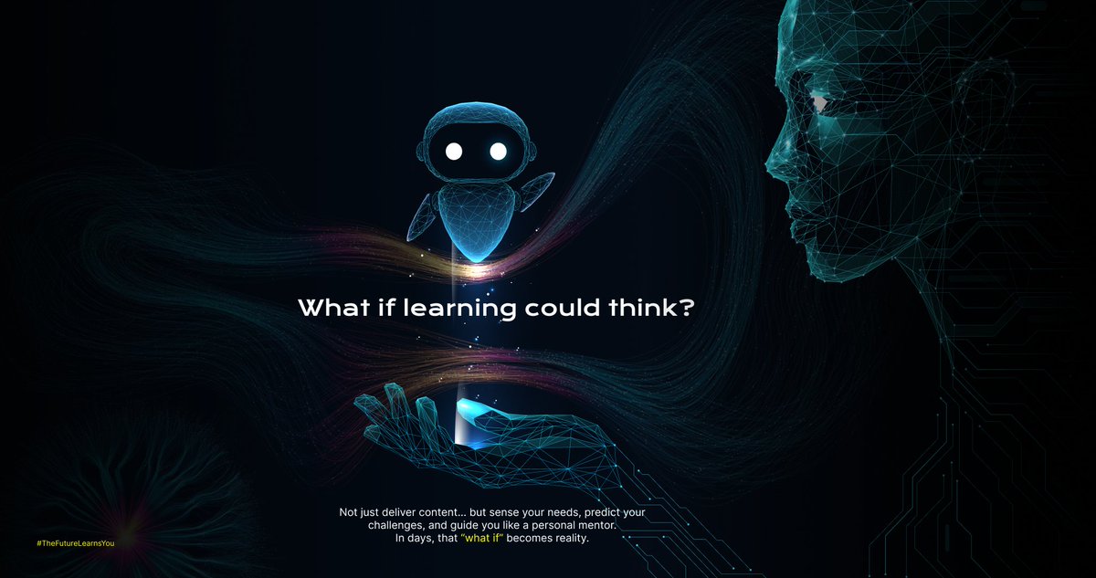LearnYog's tweet photo. “What if your learning platform knew you better than you knew yourself?
What if it could guide, mentor, and adapt — just like your personal learning genie?
Soon, it will.”
#LearningInnovation #FutureOfLearning #NextBigThing #GameChanger #TechForEducationon #SmartLearningning https://t.co/ZpTjN0O6xO