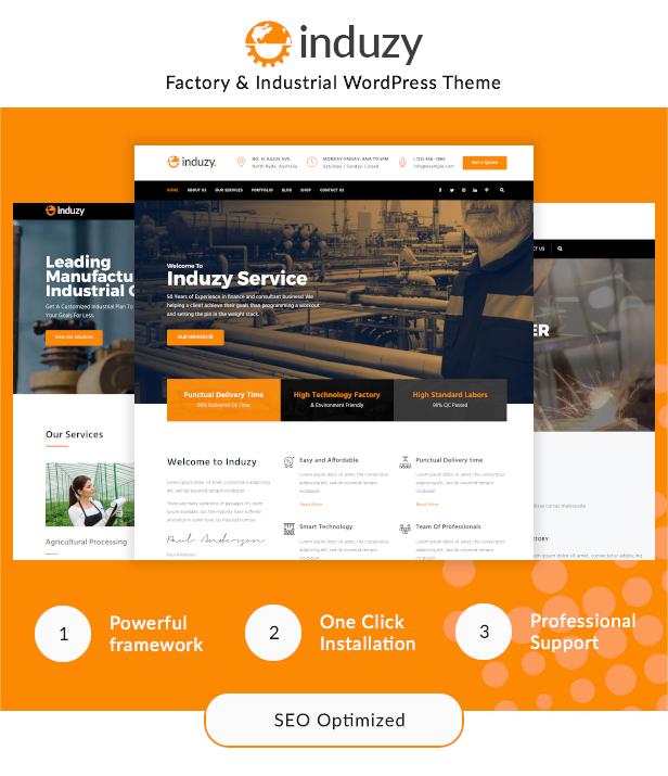 zozothemes's tweet image. โ๏ธ๐ญ Power Up Your Industry Website with Induzy ๐ก
The Factory & Industrial HTML5 Template built for strength, speed, and success.
๐ Get Template: 1.envato.market/NyZN7
#IndustrialDesign #HTML5Template