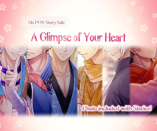 Your thoughts are coming in loud and clear,
the only problem is, you didn't say them?!😳🤐

Find out more from his POV in Story Sale, A Glimpse of Your Heart today! ❤️👀🤭

#ikesen
 #otome