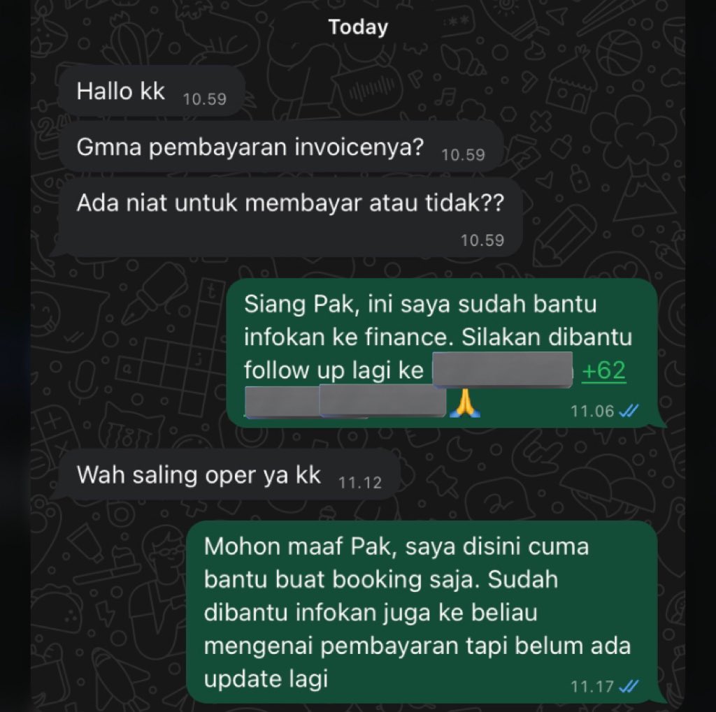cikolatatli1's tweet image. Asuuu org ini dah gila semua dirasa😭
Berasa w yg punya utang ya anying capek bener