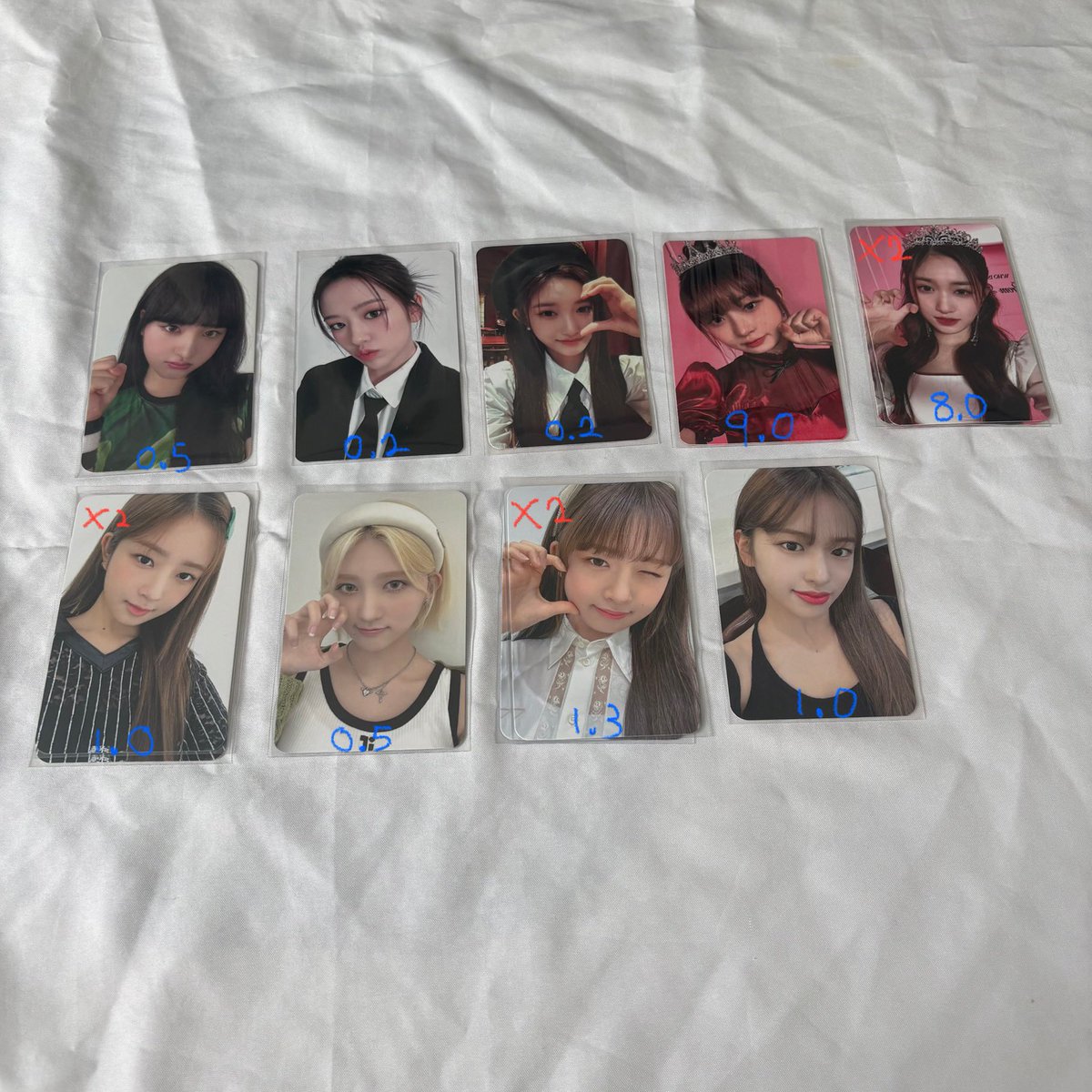 poko_087's tweet photo. 아이브 에스파 뉴진스 최예나 아이즈원 포카 양도 판매 원영 레이 이서 리즈 가을 유진 카리나 윈터 지젤 닝닝 하니 혜인 해린 민지 다니엘 poca 사운드웨이브 분철 미공포 앨범 뮤직코리아 타워레코드 미니브 특전 공방 시그 럭드 다이브 마이 위드뮤 https://t.co/DaBWGG0isl