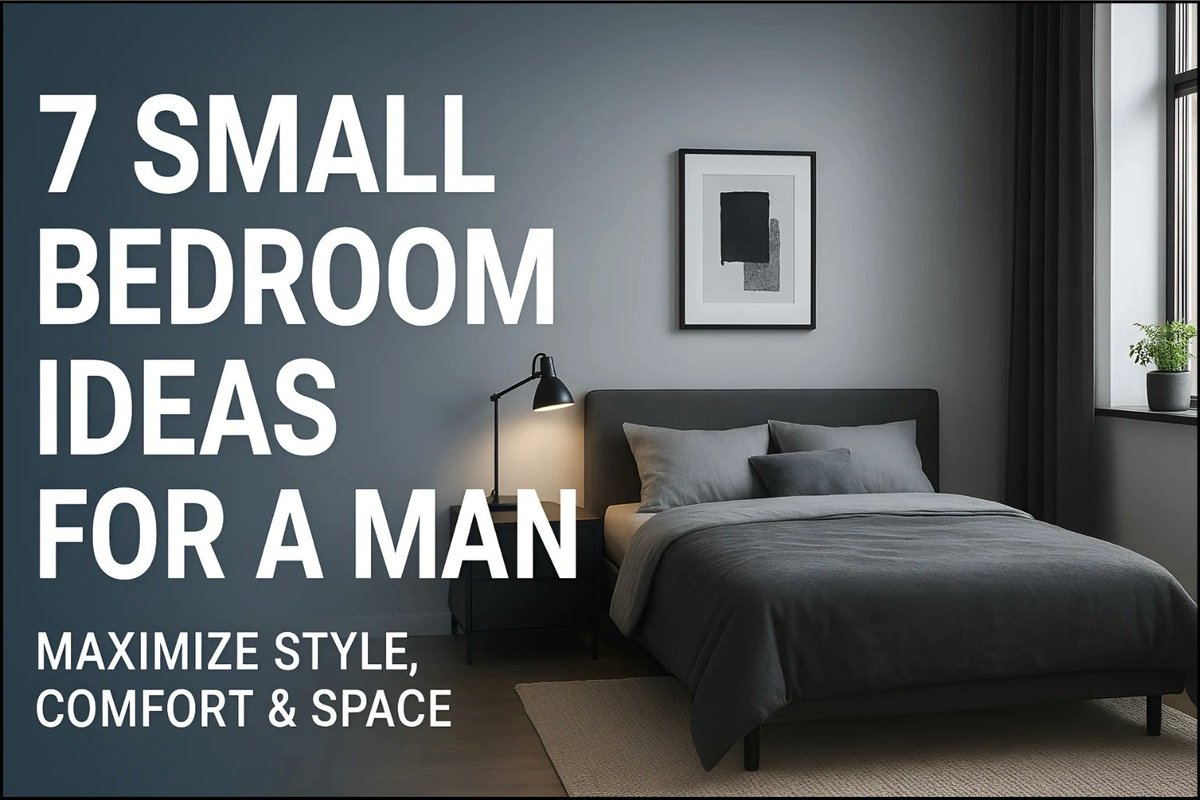 multihomedecor's tweet image. Struggling to style a small bedroom? Here are 07 small bedroom decor ideas for man that maximize style, comfort, and space.

Learn More: multihomedecor.com/small-bedroom-…

#smallbedroom #manbedroom #Decoration #decorideas #man
