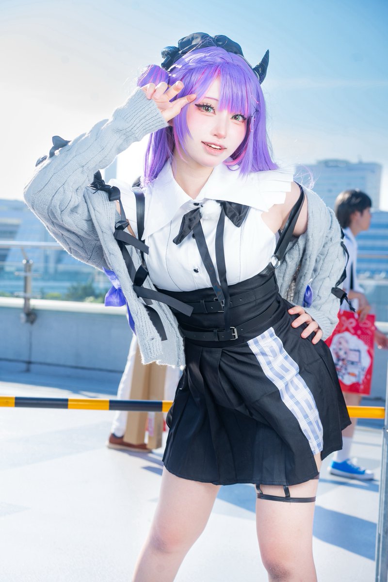 ゆるるるのすけ@4/20ラブスピ (@yuru_cosplay123) on Twitter photo 【コスプレ/Cosplay】
ホロライブ:常闇トワ👾
✦・┈┈┈┈┈┈┈┈┈┈┈ ・✦
こんやっぴ〜!
✦・┈┈┈┈┈┈┈┈┈┈┈ ・✦
📸▶︎<a href="/funky_sonic/">だいちゃん@📸夏コミ両日、a!.9/5.6.7</a> 様
#C106 #C106コスプレ
#C106_cos #TOWART 【コスプレ/Cosplay】
ホロライブ:常闇トワ👾
✦・┈┈┈┈┈┈┈┈┈┈┈ ・✦
こんやっぴ〜!
✦・┈┈┈┈┈┈┈┈┈┈┈ ・✦
📸▶︎<a href="/funky_sonic/">だいちゃん@📸夏コミ両日、a!.9/5.6.7</a> 様
#C106 #C106コスプレ
#C106_cos #TOWART