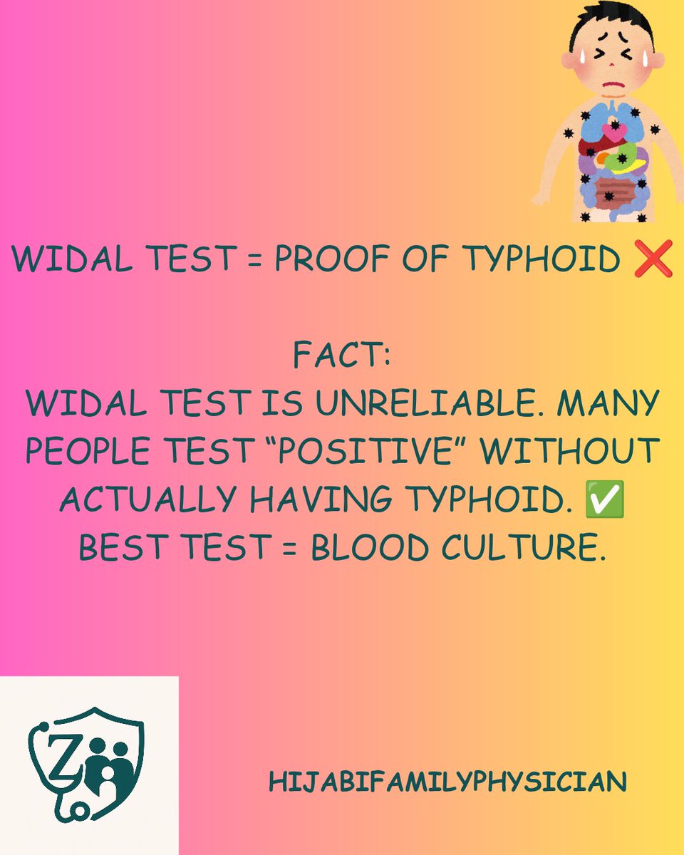 zeenih's tweet photo. Stop the guess work!
Typhoid is a serious illness and it shouldn't be the first thing that comes to mind when you're ill https://t.co/eQHITW3J5d