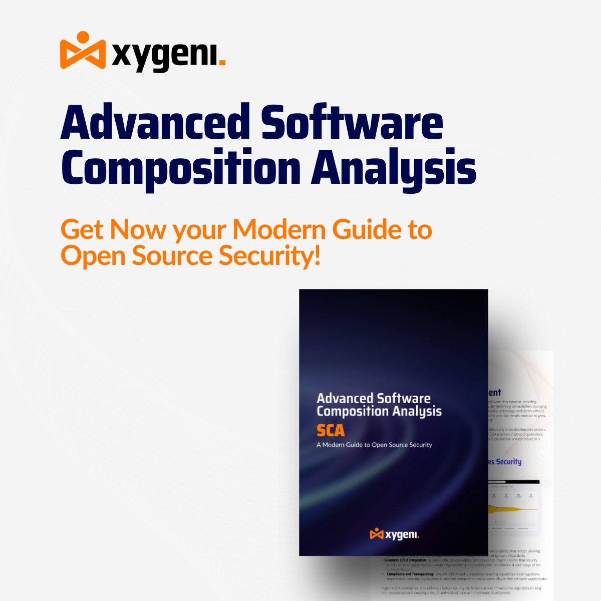 xygeni's tweet image. Open-source risks hide in every codebase. Our eBook Advanced Software Composition Analysis shows how to detect, prioritize & mitigate OSS threats across the SDLC.
Download it now ➡️ xygeni.io/download-ebook…
#DevSecOps #SCA #OpenSourceSecurity