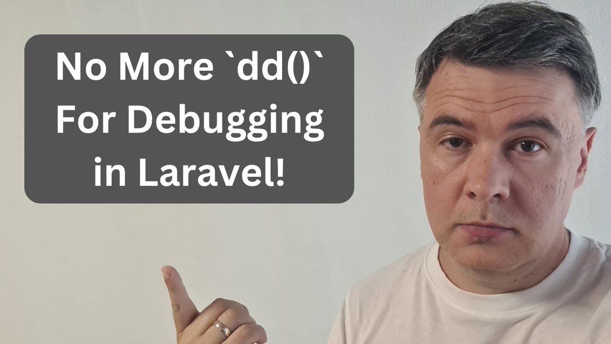New video.

LaraDumps: A Package for Better dd() in Laravel/PHP
youtube.com/watch?v=1c2MT2…

This time my teammate <a href="/ModestasMV/">ModestasV</a> is back on the channel as a presenter :)