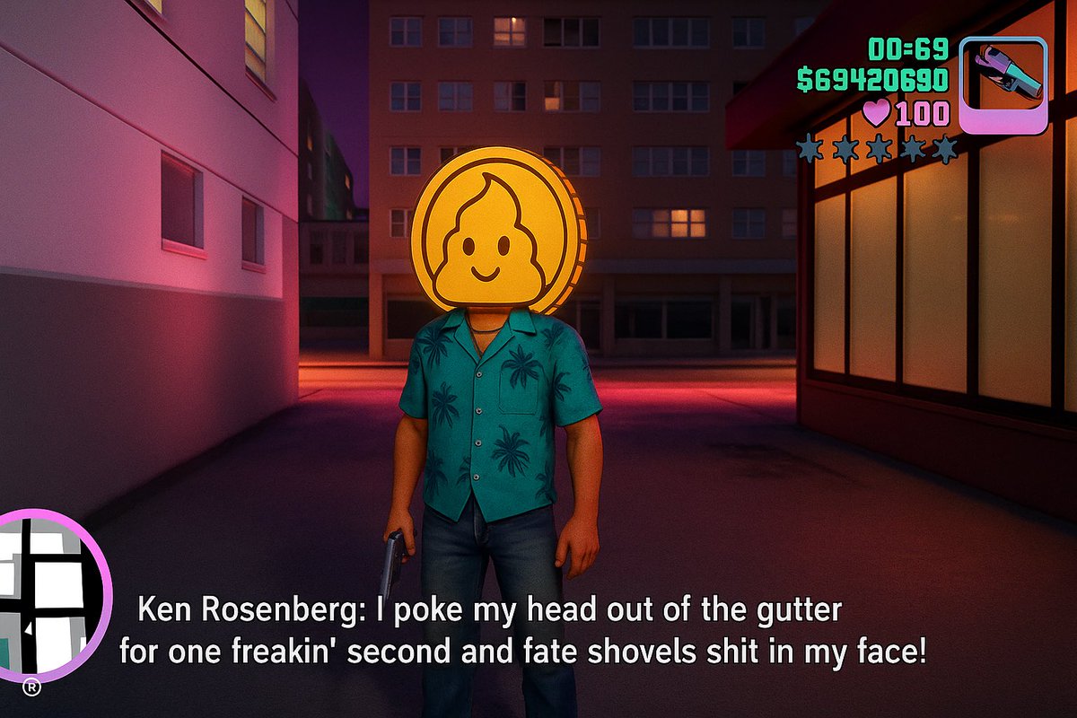 Wouldn’t be shocked if #RockstarGames pokes fun at the #Memecoin craze in #GTA6. They’ve always been savage with #PopCulture parodies 🔫💯