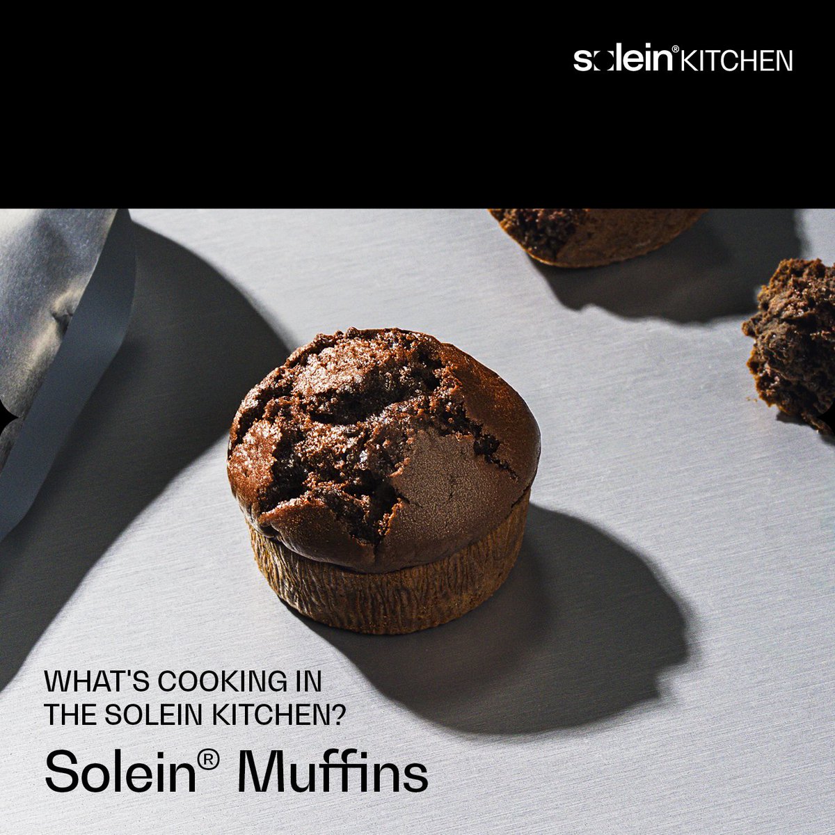 Solar_Foods's tweet photo. One of our latest innovations from the Solein Kitchen: The Solein® Muffin! A classic treat reimagined, it's full of flavour and indulgent in texture, with an extra boost of protein from Solein. 

#FoodOfTheFuture #OutOfThinAir #NextGenEU #SoleinKitchen https://t.co/zDjW4T1C3Z