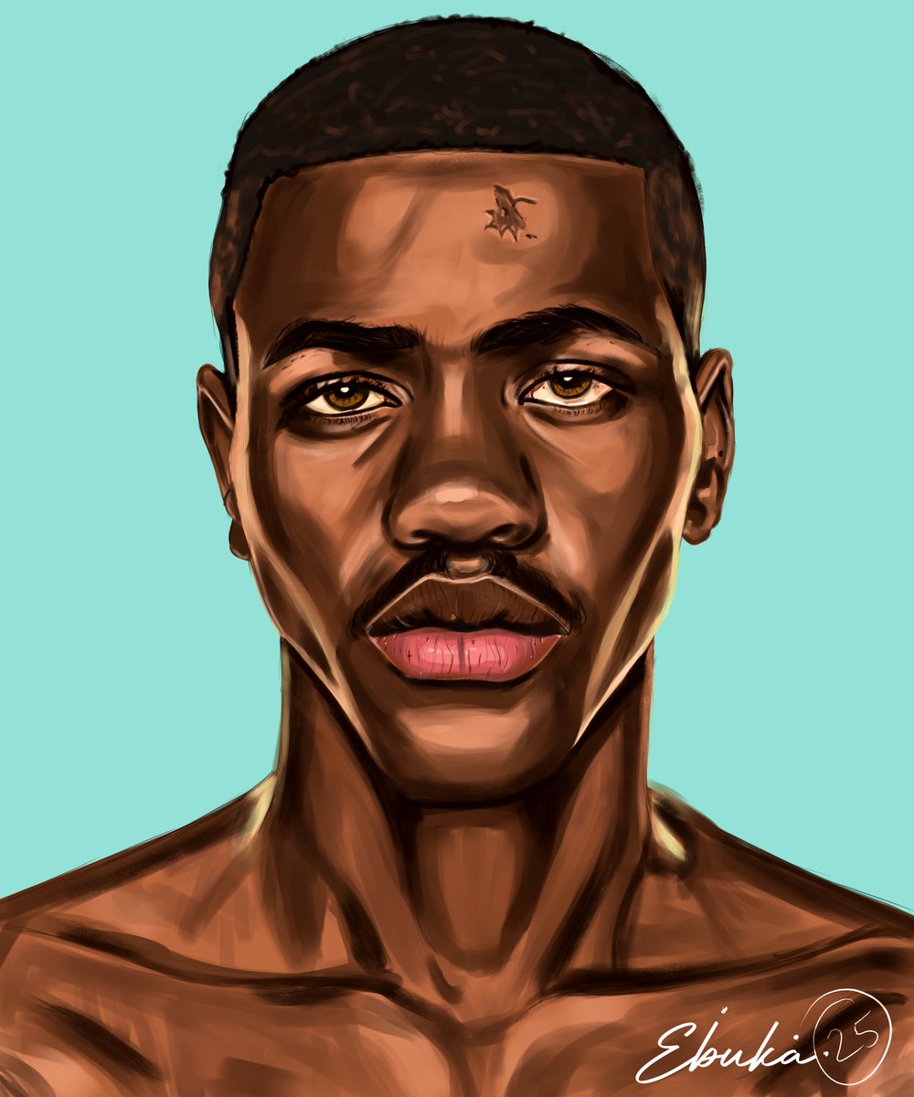 Made a PAINTING.
Tried a new brush and also used CSP to paint for the first time🥶🥶

PS: Cheers to 1k followers