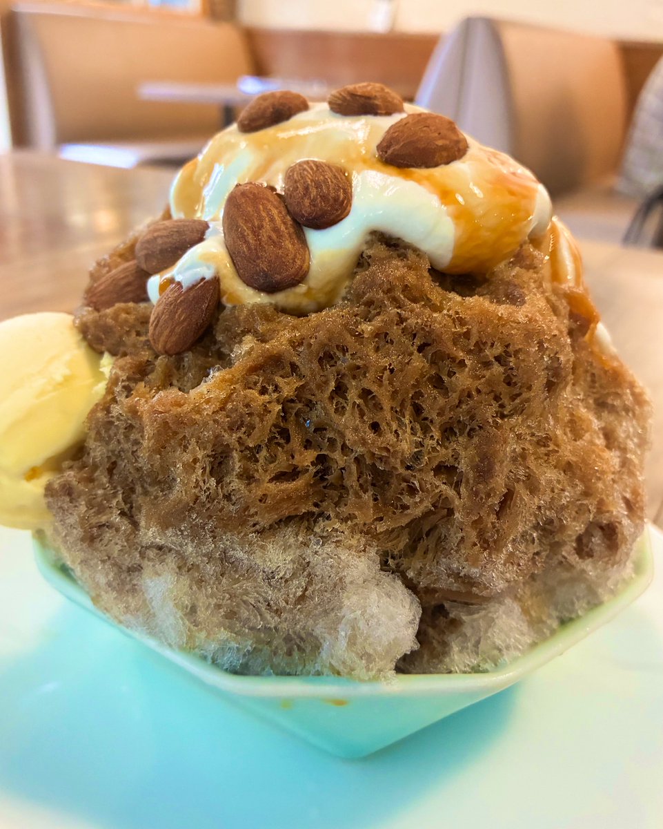 🍽️ LA TERRASSE ALL DAY DINING
（近鉄奈良駅）
キャラメルラテのかき氷🍧

#かき氷
#奈良
#奈良旅行