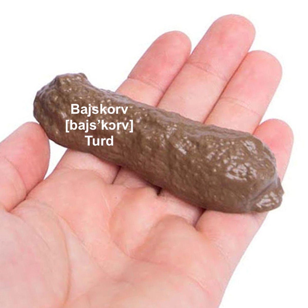 SpeakSwedish's tweet photo. #Swedish word of the day: #Bajskorv (lit. ‘poo sausage’) means a turd. Something small kids enjoy to say repeatedly. And jokes aside, it is a quite funny word no?
#bajs #korv #korvkiosk https://t.co/ooaO177EeP