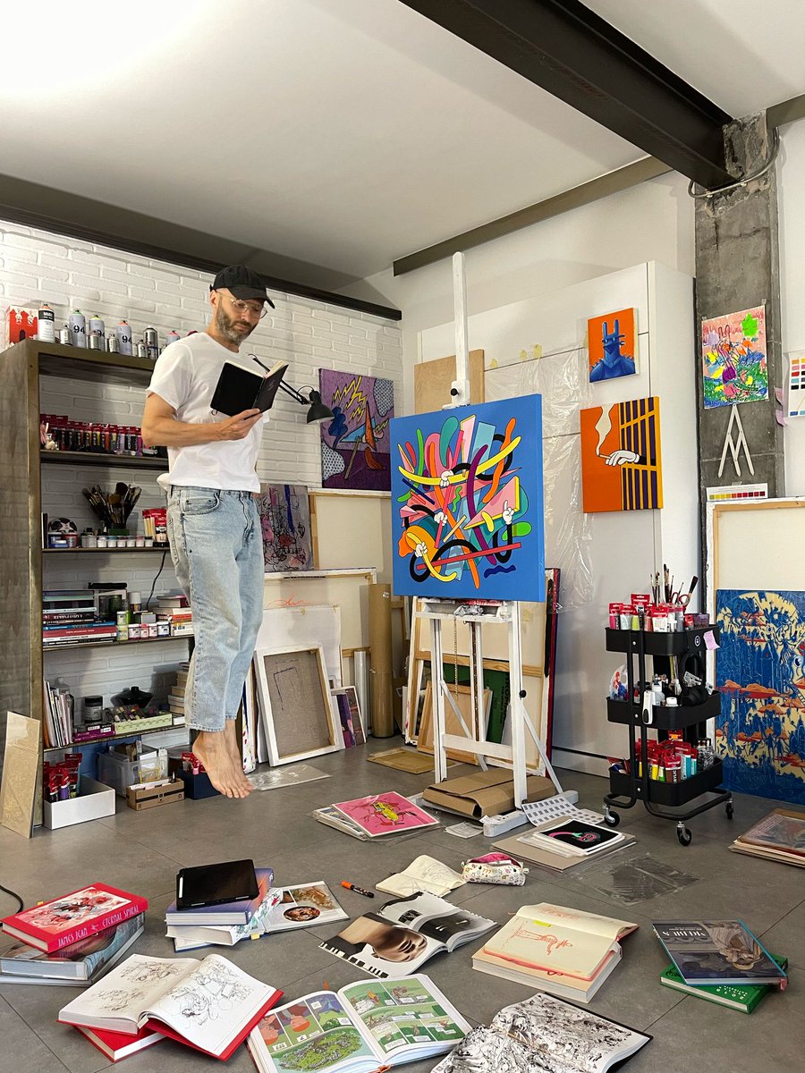 alexisolinart's tweet photo. GM from my studio https://t.co/hSvlxkxIdA