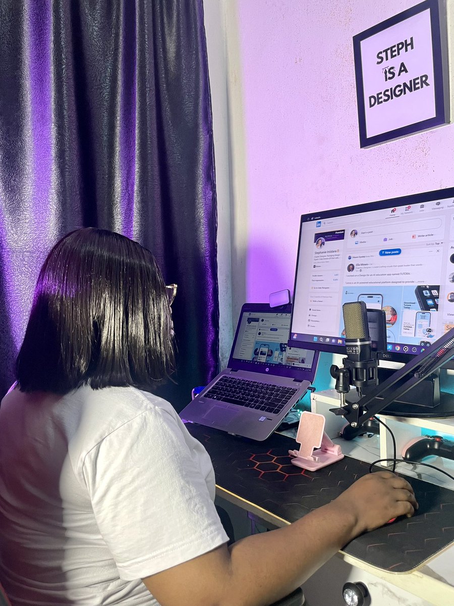 StephanieInii's tweet photo. May we land good paying gigs with stress free clients this week.💜💜💜 https://t.co/gEj3p3nHZn