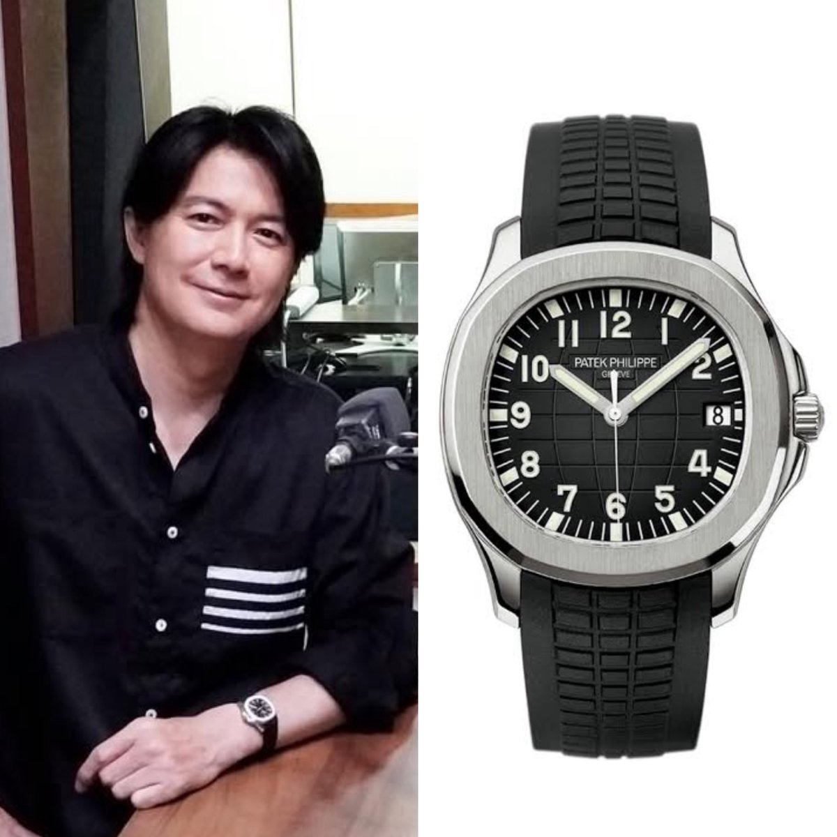 福山雅治 パテック・フィリップ アクアノート 定価:約366万円