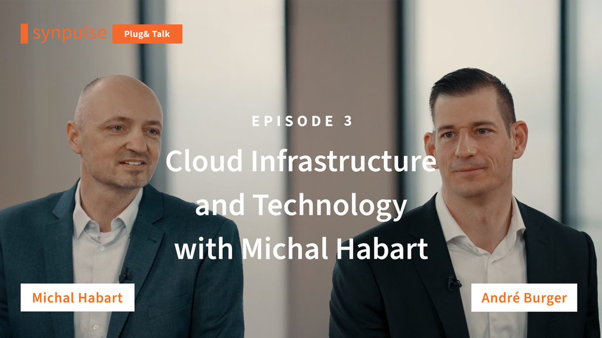 Synpulse (@synpulsemc) on Twitter photo Don’t miss the engaging conversation with <a href="/Michal/">Michal Stankoviansky</a> Habart on cloud infrastructure!
Check out the full episode: lnkd.in/gbBkX8Aq
#Fintech #BankingTransformation #PlugAndBaaS #BankingAsAService #PlugAndTalk Don’t miss the engaging conversation with <a href="/Michal/">Michal Stankoviansky</a> Habart on cloud infrastructure!
Check out the full episode: lnkd.in/gbBkX8Aq
#Fintech #BankingTransformation #PlugAndBaaS #BankingAsAService #PlugAndTalk
