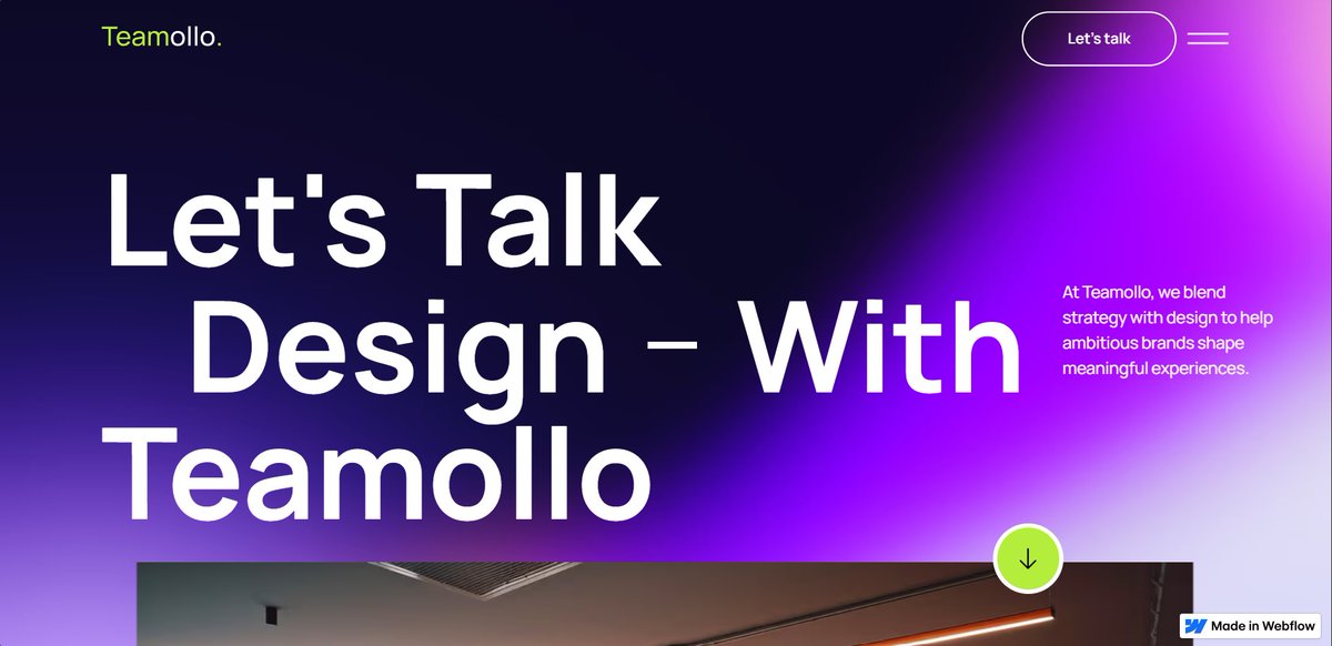 Kings_Webflow's tweet image. 🚀Just finished a new personal project in Webflow.
I wanted to challenge myself, try new ideas, and build in public.
Here’s a little breakdown of the project, 🧵🧵👇
teamollo-826cbe.webflow.io