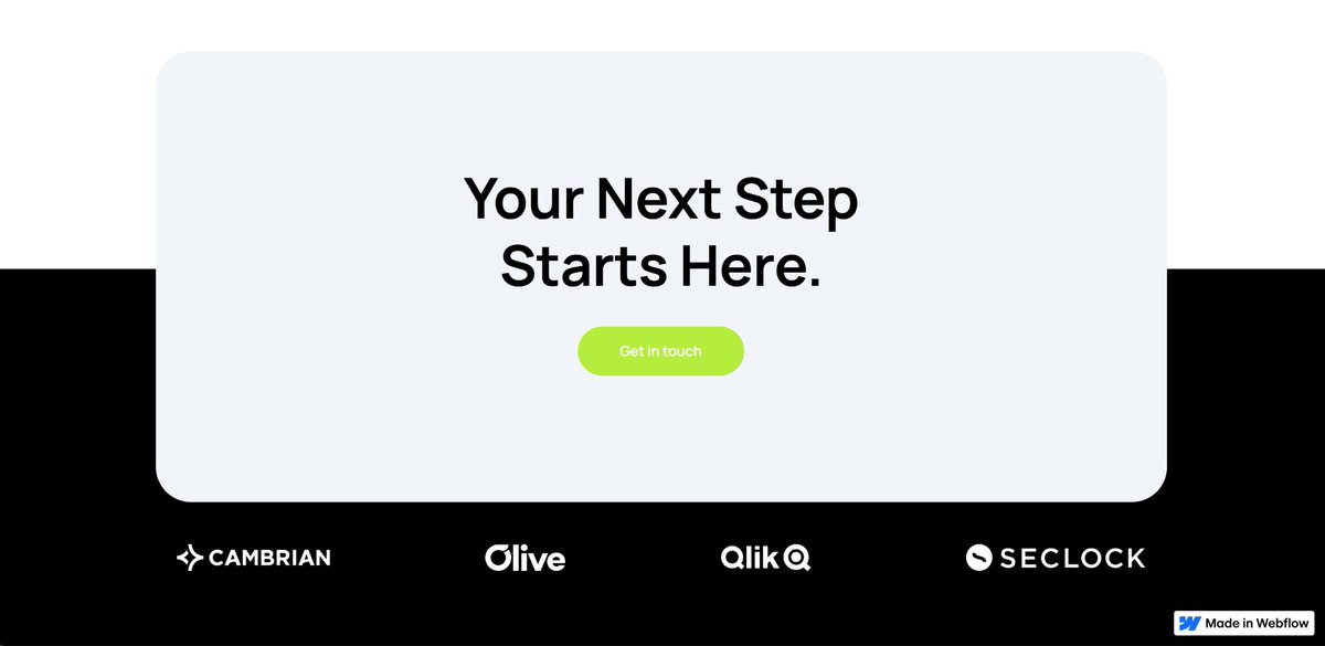 Kings_Webflow's tweet image. 🚀Just finished a new personal project in Webflow.
I wanted to challenge myself, try new ideas, and build in public.
Here’s a little breakdown of the project, 🧵🧵👇
teamollo-826cbe.webflow.io