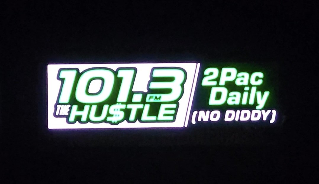 Revadows's tweet photo. Local radio station doesn't play with their billboard. 😂😂 https://t.co/ObHCmyAkGP