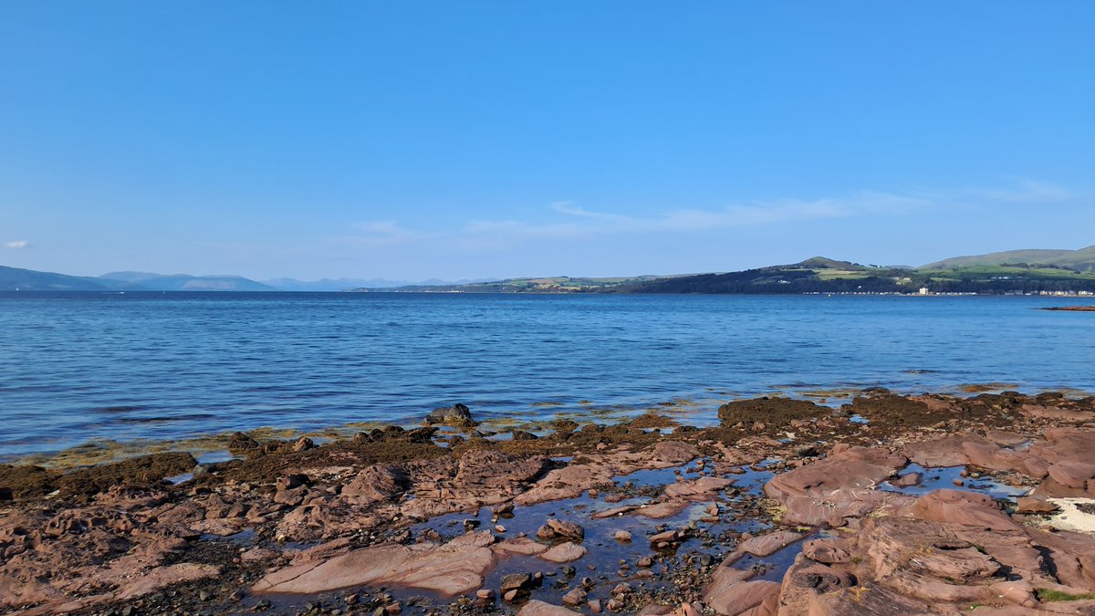 Brilliant way to end a week's holiday with a cycle round Cumbrae in the sunshine yesterday. Back to work today!