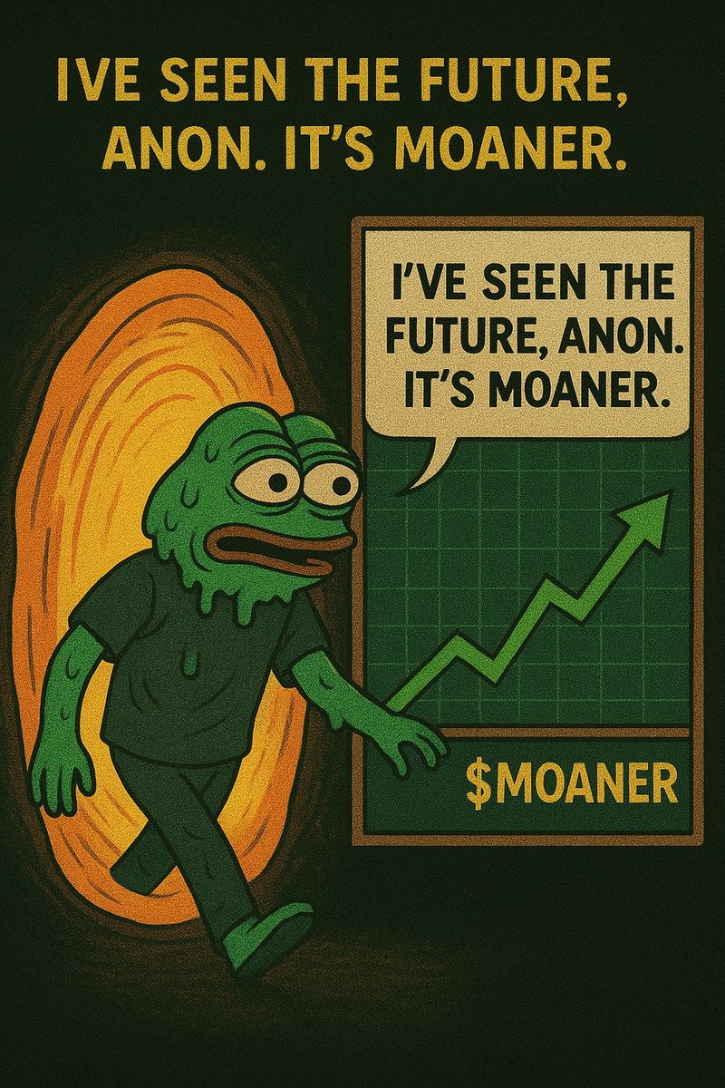 QMemechanicss's tweet photo. The future is $MOANER

@CuppetCrypt @Korra432 @sokka432

#MoanerOG #MattFurie #memefi #WeiboGala2025 #Ethereum #cto
#MoanerMemeContest https://t.co/tlJdAibPUI