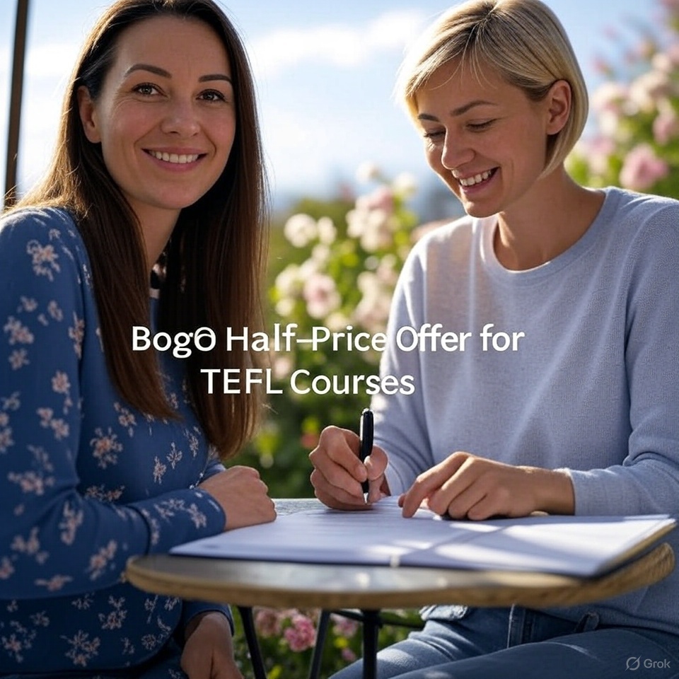 TEFLFreedom's tweet photo. 🌸 Celebrate Women’s Month with Us! 🌸

BOGO Half-Price TEFL Offer ✨
This Women’s Month, we’re celebrating empowerment, education, and adventure.

💡 When one woman signs up for our TEFL course at the full fee of $1395, she can bring a friend, for 50% off – just $697.50! https://t.co/FFJFwiZTJq
