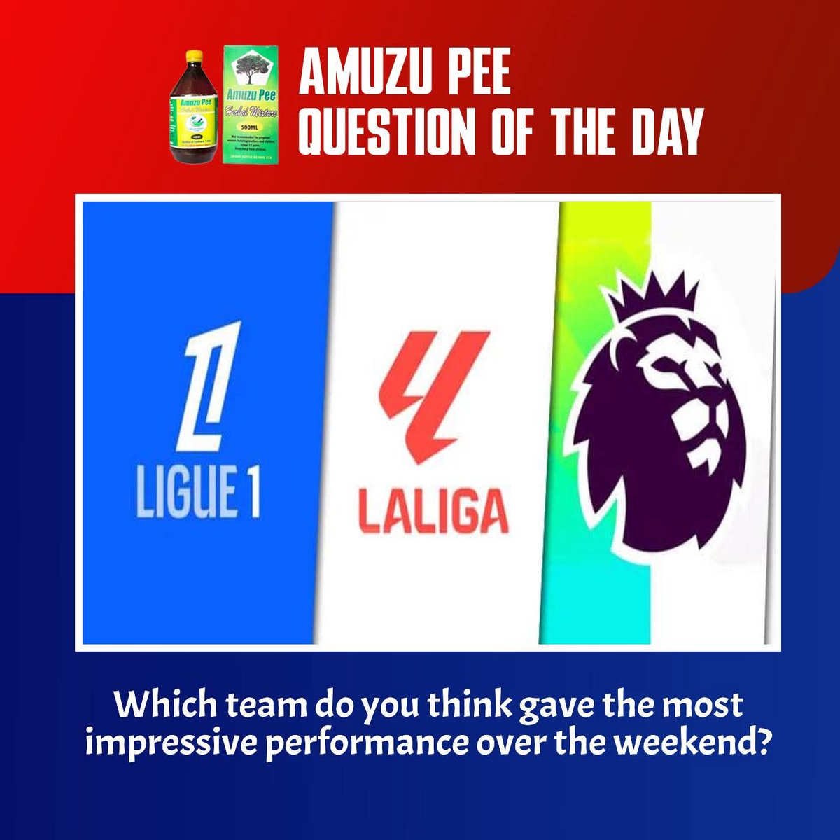 Which team do you think gave the most impressive performance over the weekend?

#wontumisportsbuffet