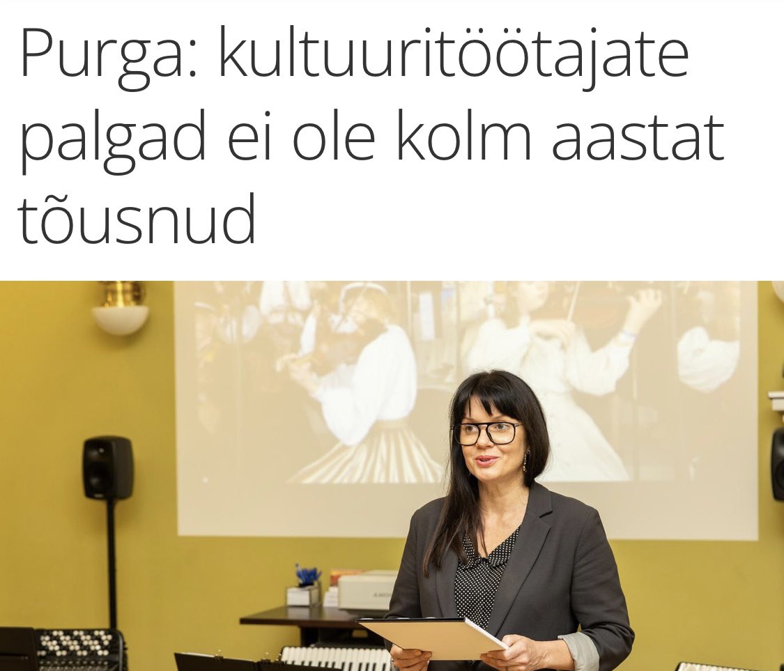 Kui valimiste eel meenub ministrile tema haldusala…