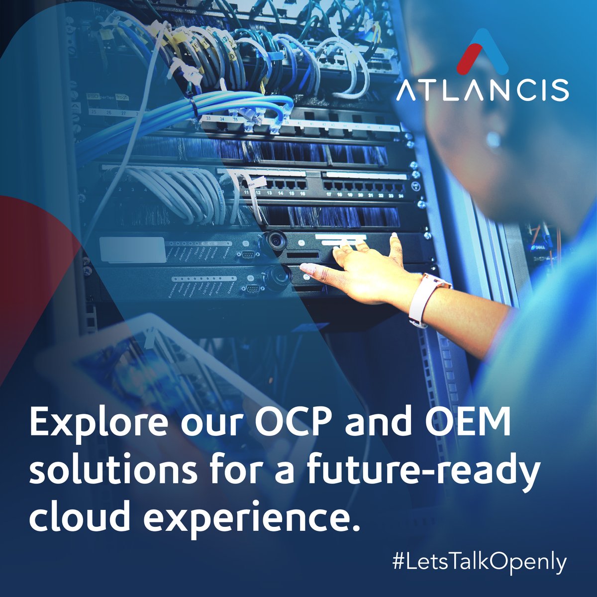 🌐 Atlancis’ vision is shaping the future of cloud today. With our OCP and OEM solutions, we deliver seamless, scalable, and future-ready cloud experiences built for both efficiency and innovation. Let’s power tomorrow—together. #OCP #OEM 

 Visit: atlancis.com