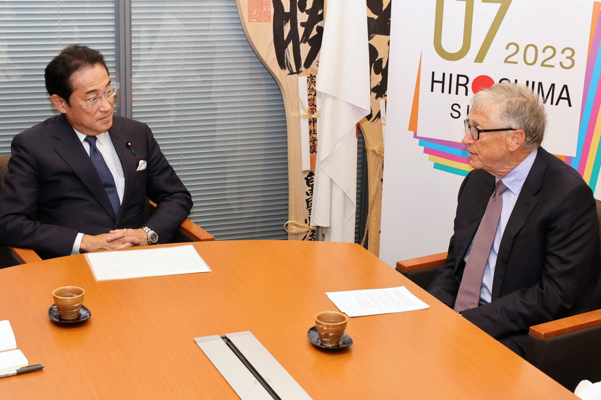 ビル&メリンダ・ゲイツ財団 @gatesfoundation ビル・ゲイツ氏 @BillGates