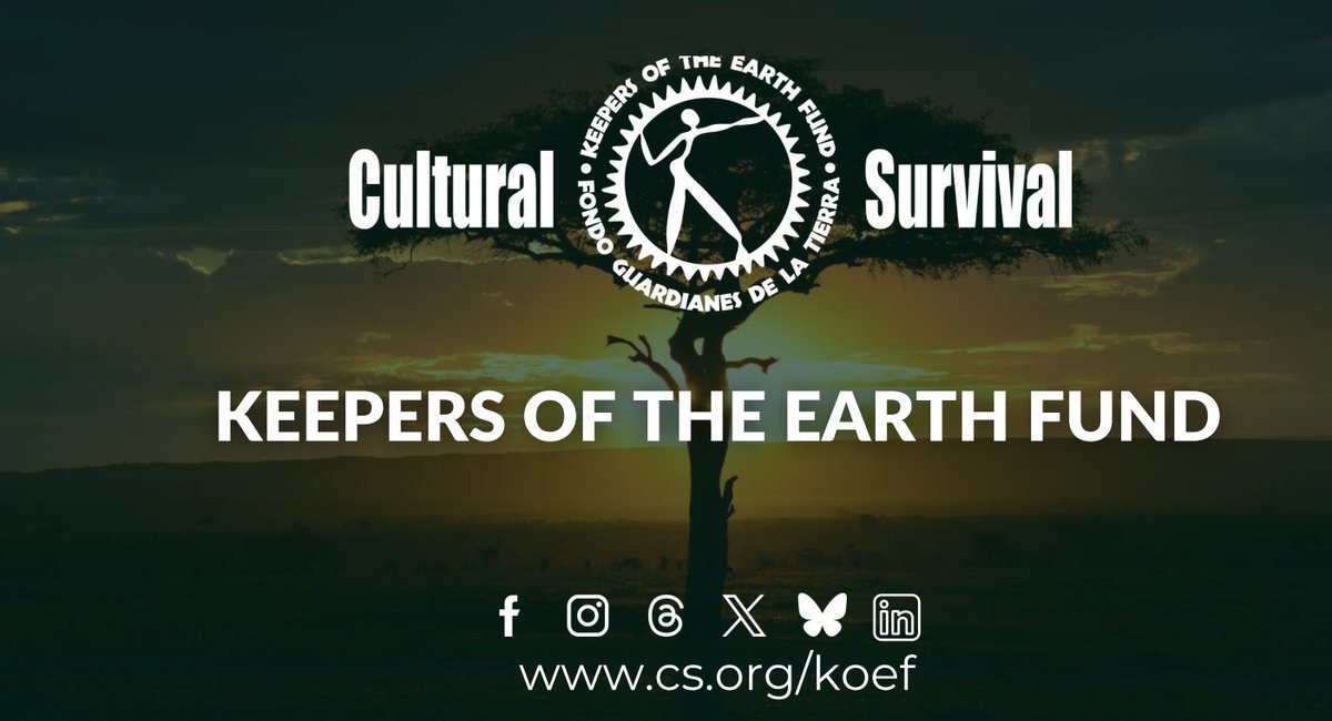 HustlersN's tweet photo. 🚨Opportunity Alert🚨
Apply for the Keepers of the Earth Fund 2025 🌍 Grants up to $8,000 for projects in:
🌱 Climate change &amp; food sovereignty
💼 Indigenous economies
👩🏾‍🤝‍👨🏿 Governance &amp; inclusion
📖 Knowledge &amp; spirituality
From the @CSORG

More Info:
https://t.co/NxfWs77z1V https://t.co/3BKI2qZdxQ