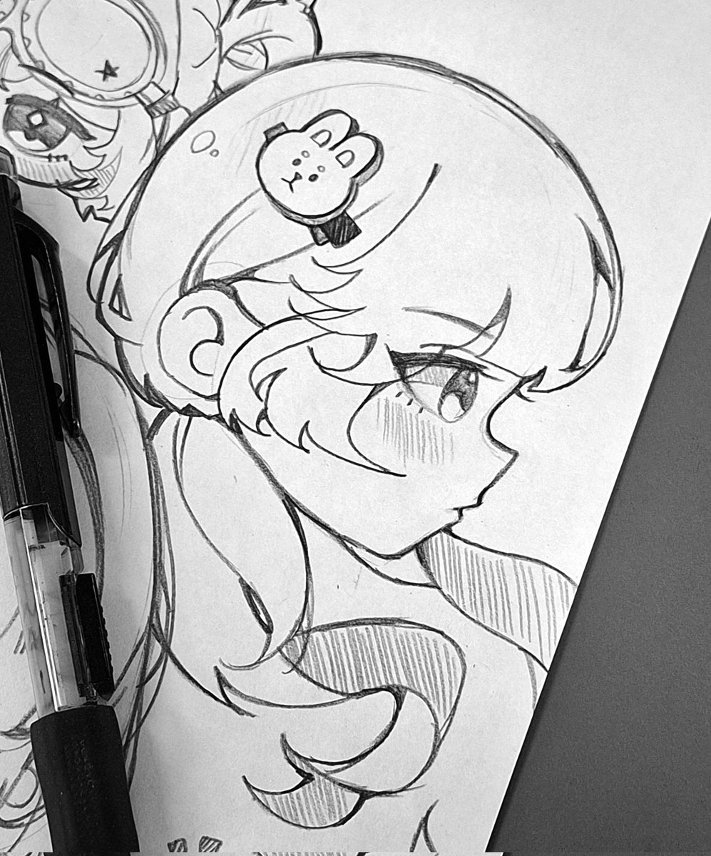 萌萌側臉
#sketchbook