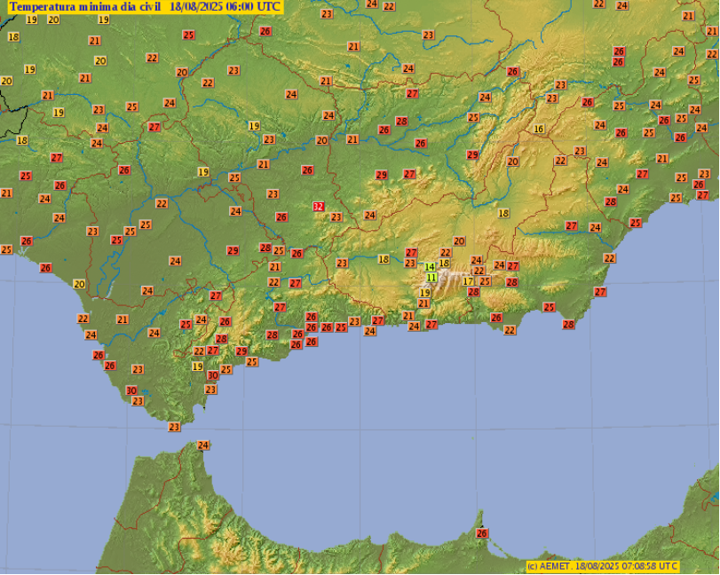 AEMET_Andalucía tweet media