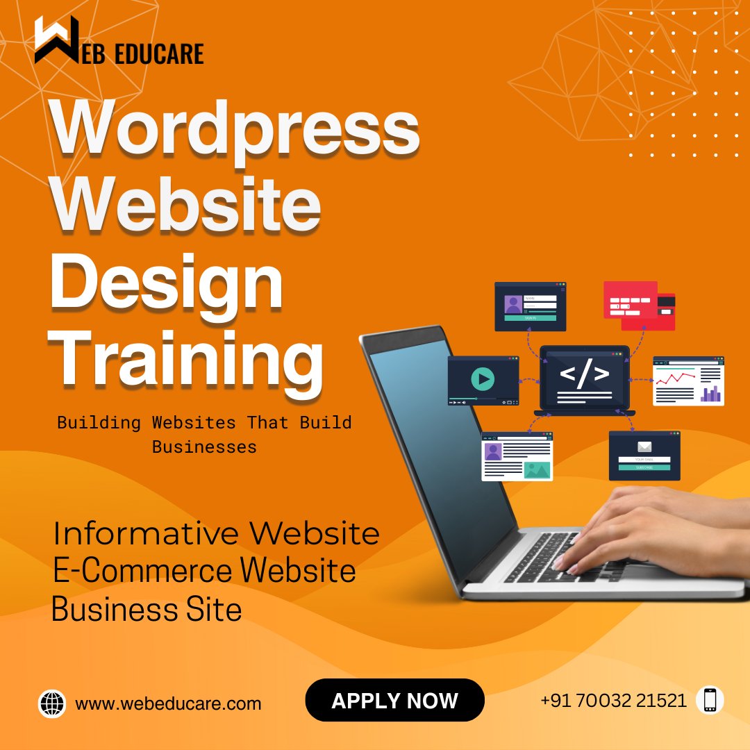webeducare's tweet image. 💻 Master WordPress Website Design & Build Your Future! 💻
At Web Educare, we train you to create stunning, functional, and business-ready websites that make an impact.
📞: +91 70032 21521
🏢 87, PWD Road, Dunlop, Kolkata – 700108
#WordPressTraining #WebsiteDesignCourse